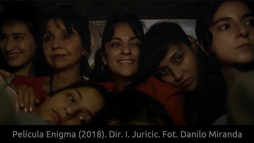 Fotograma de la película Enigma (2018) del director I. Juricic