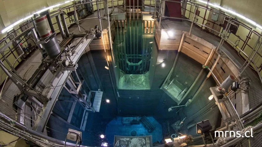 Imagen reactor nuclear de la Reina en Chile